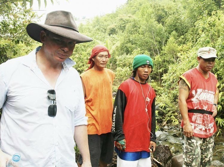 Mine site inspection, the Philippines