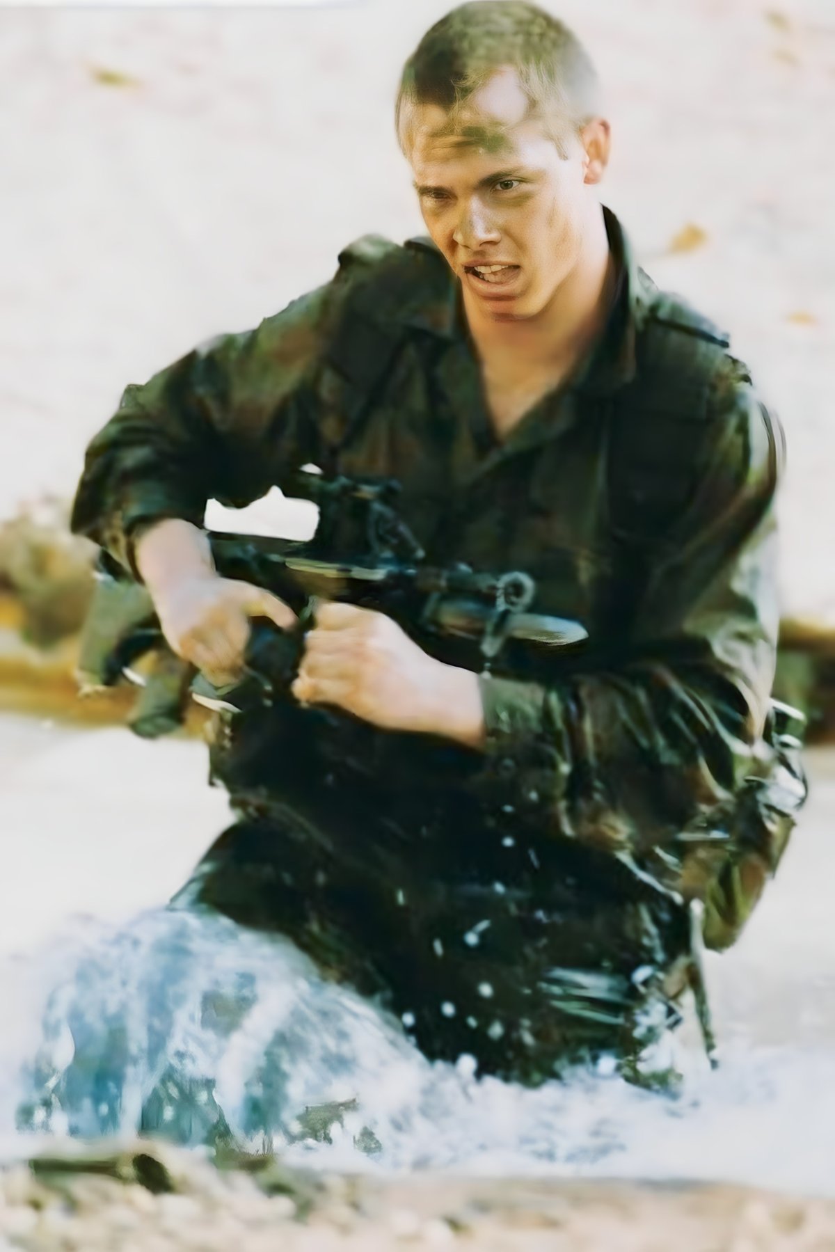 Paul Gardner Brook at the School of Infantry, Royal Australian Regiment, aged 19